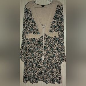 Torrid Boho Dress Size 1 (1X) new without the tag.. Smoke-free and pet free home